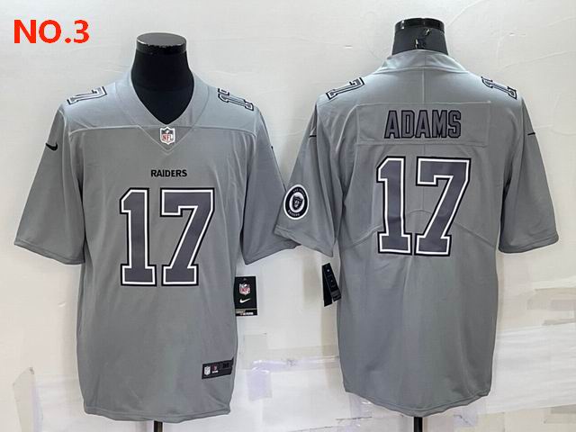 Men's Las Vegas Raiders 17 Davante Adams Jesrey NO.3;